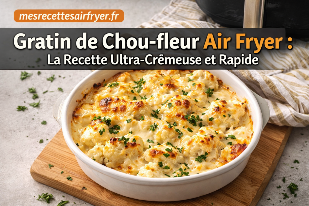 Gratin de Chou-fleur Air Fryer