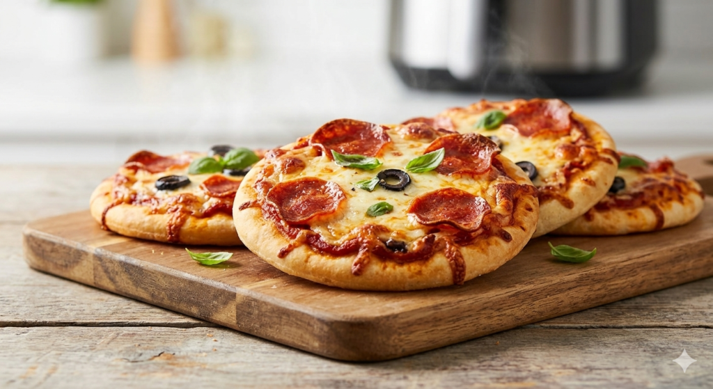 Mini pizza air fryer