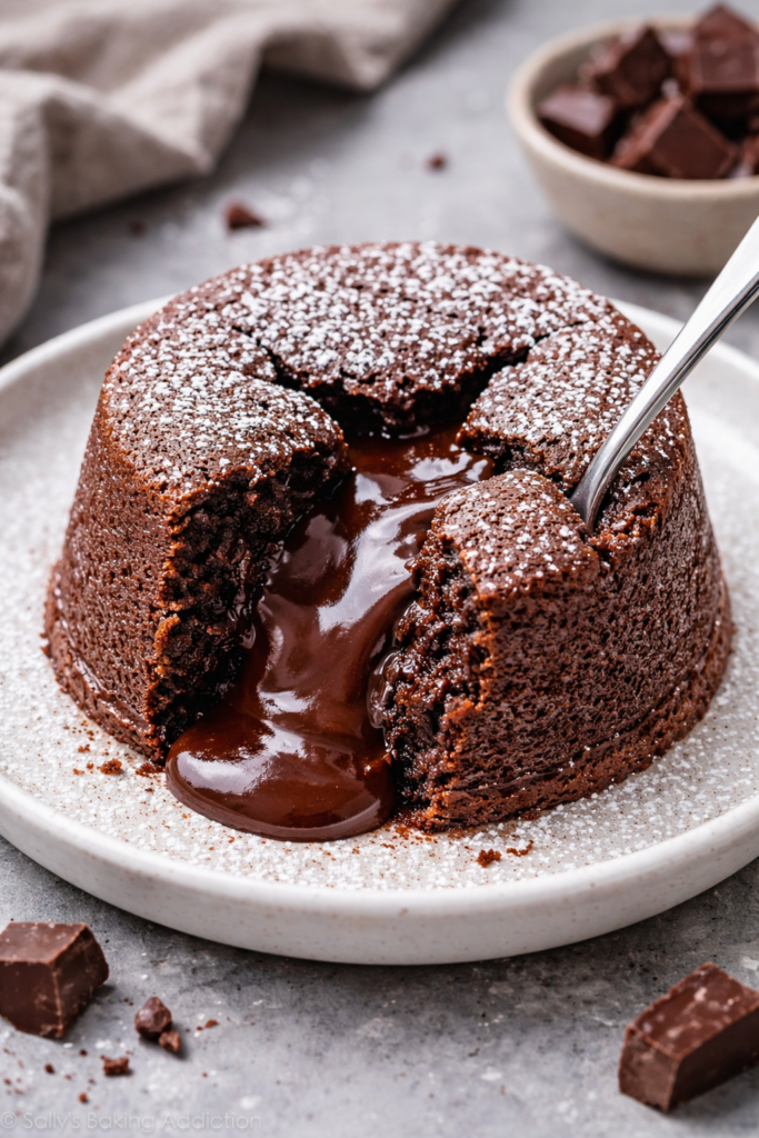 Moelleux au Chocolat à l'Air Fryer