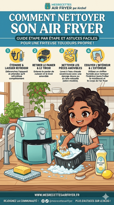 Nettoyer son Air Fryer