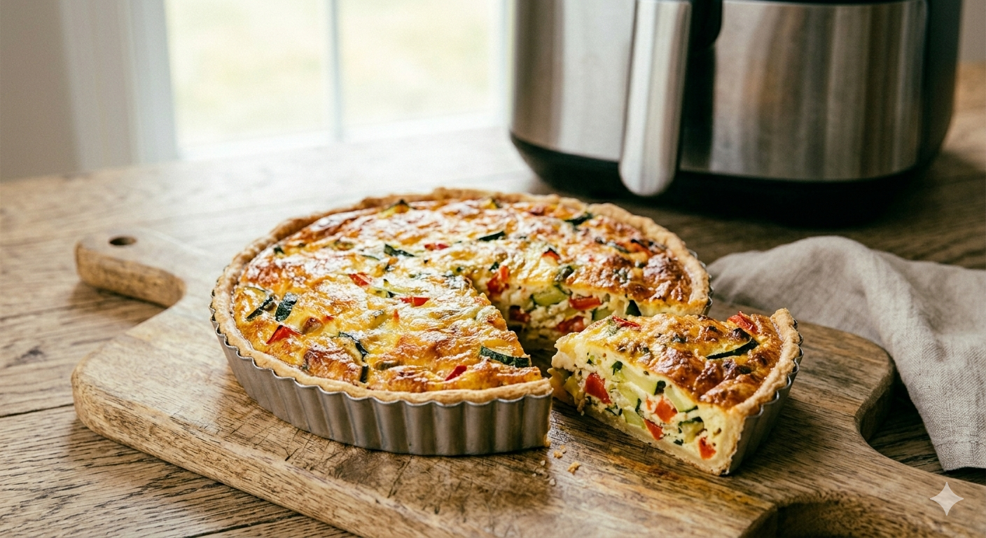 Quiche aux Légumes Air Fryer