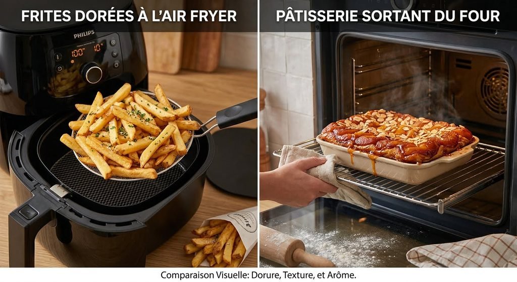 Air fryer ou four traditionnel