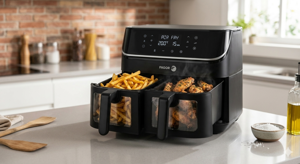 modes modes de cuisson air fryer Fagor
