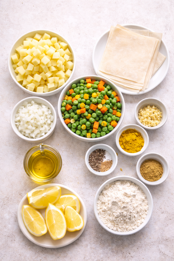 samossas légumes air fryer