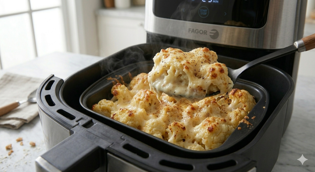 plus cas manger ! gratin de choux fleur Air Fryer