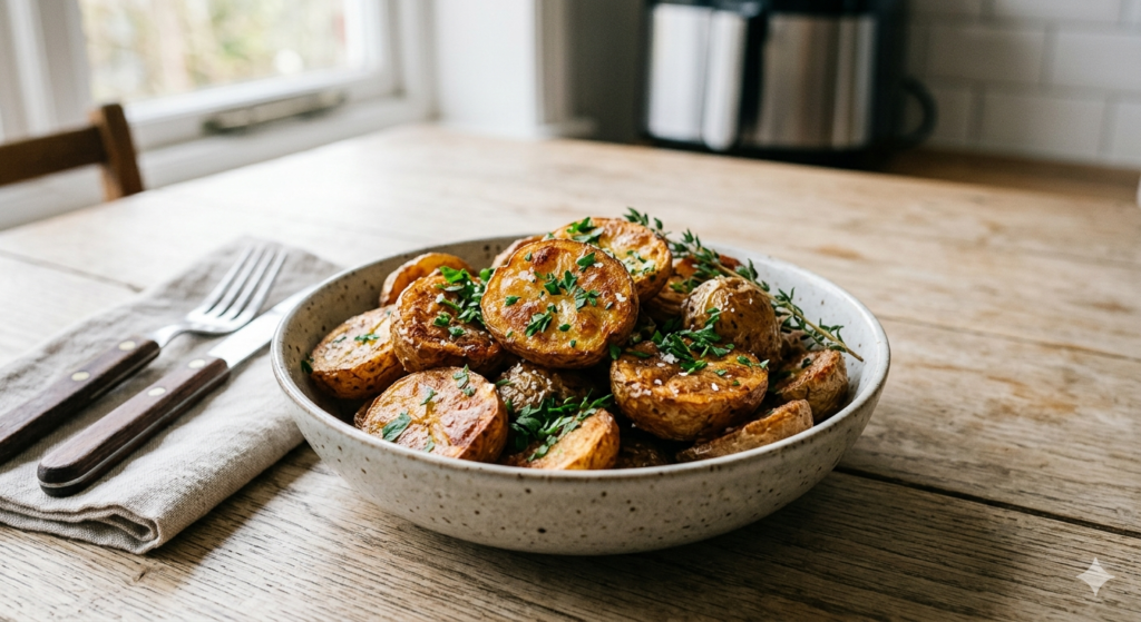 pommes de terre grenailles air fryer