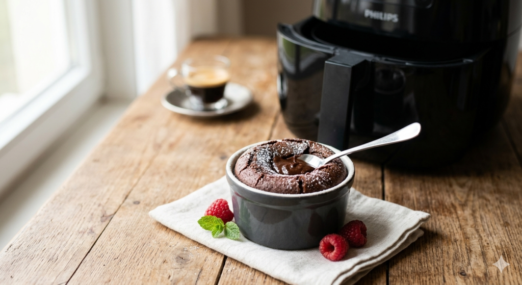 Moelleux au Chocolat Air Fryer