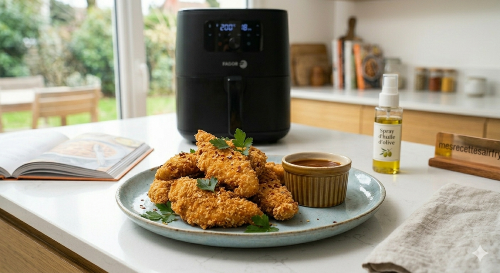 Tenders Air Fryer , Manger c'est prêt !