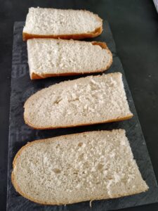 Tartines au Camembert et tartines au maroilles