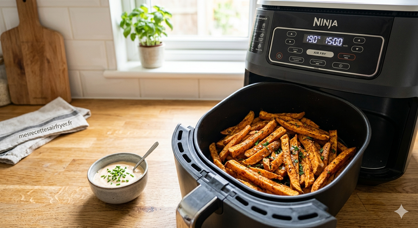 Frites de patate douce au Airfryer