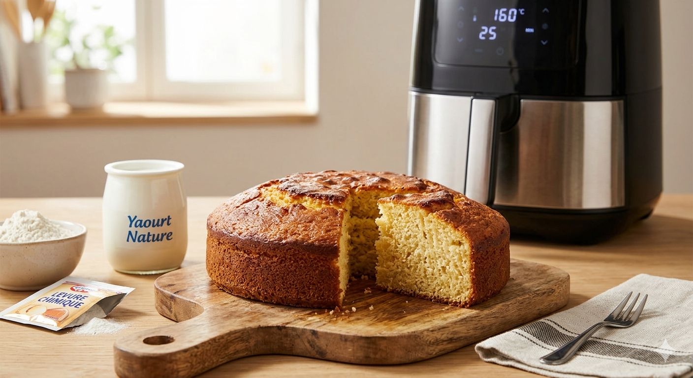 Gâteau au Yaourt au Air Fryer