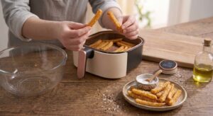 Frites Fraîches au Air Fryer