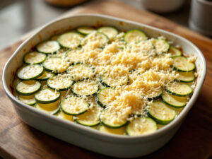 Gratin de courgettes au Air Fryer courgette prepa2