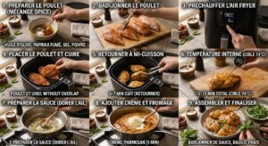 Marry Me Chicken au Air Fryer ingredients et recette