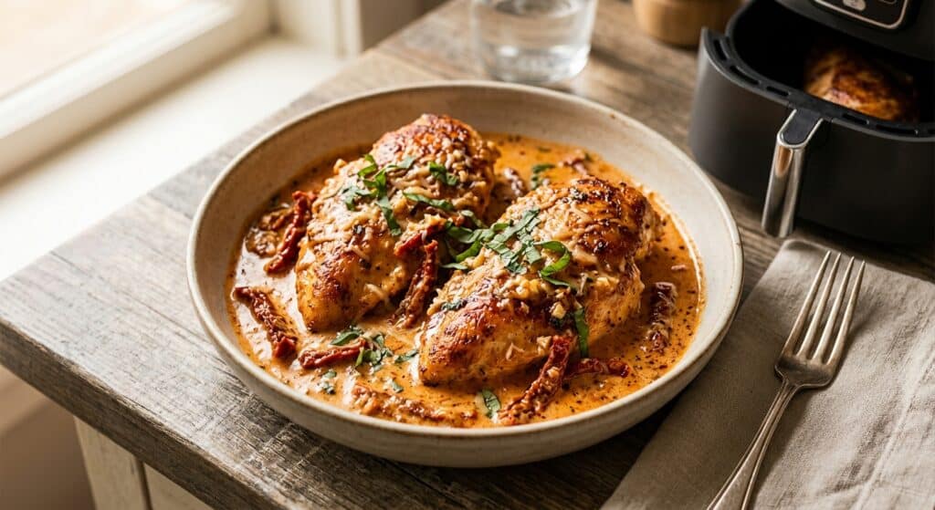 Marry Me Chicken au Air Fryer : la recette crémeuse qui affole la Toile
