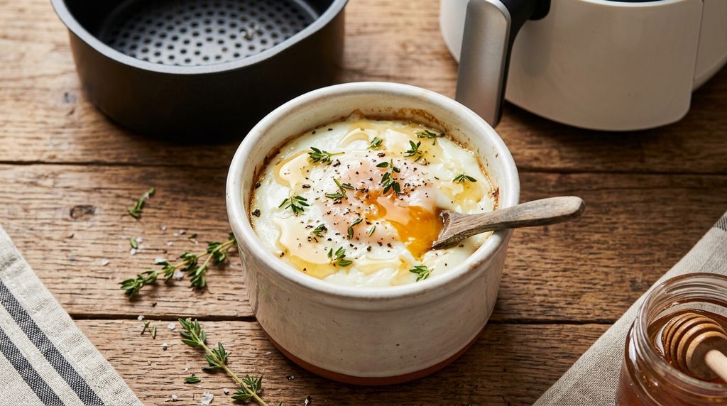 Œufs au Miel au Air Fryer : La Recette Salée-Sucrée Ultra Facile, Fondante et Croustillante