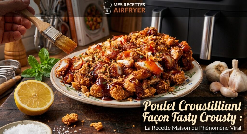 Poulet Croustillant Façon Tasty Crousty au Air Fryer