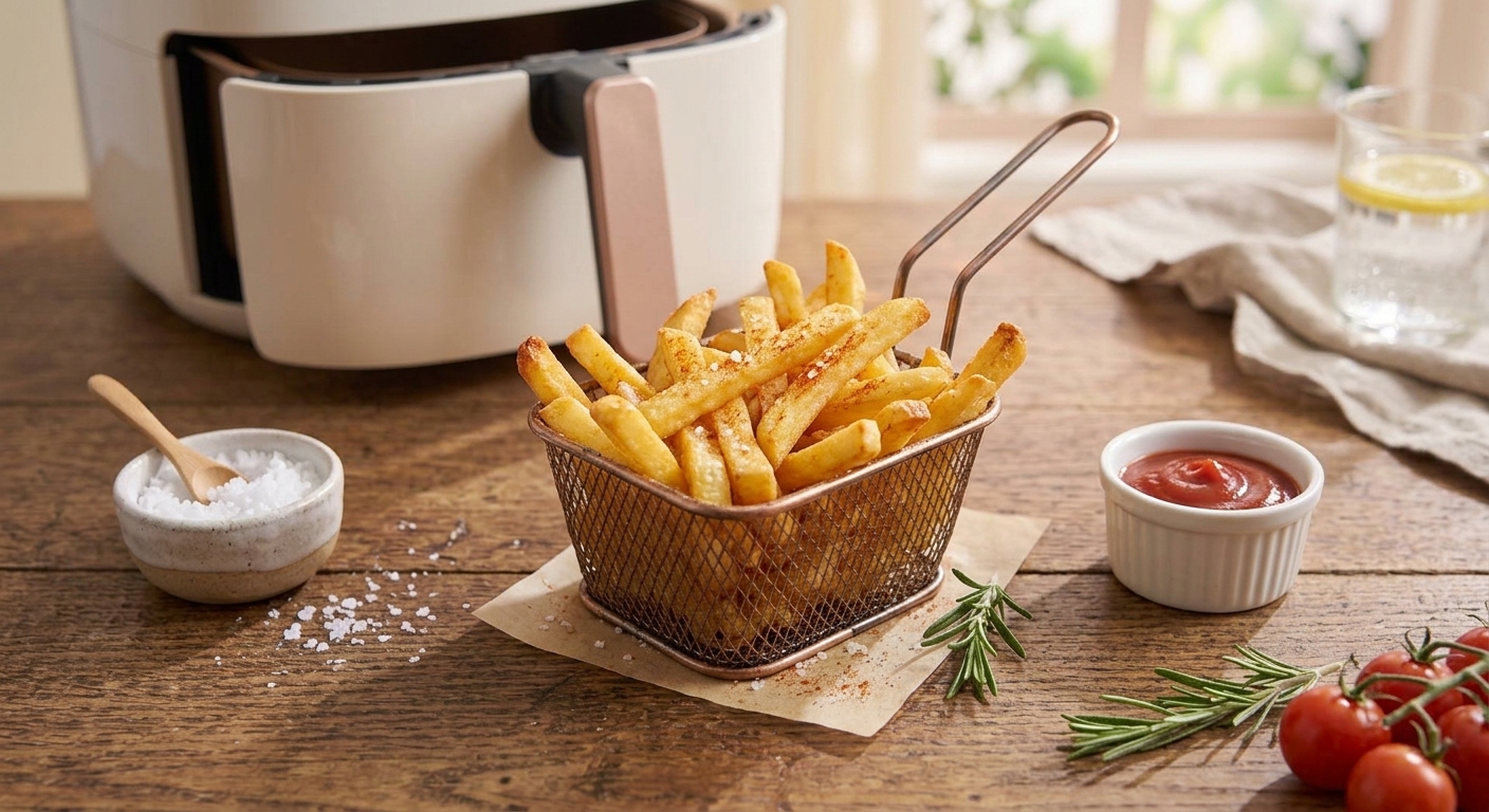 Frites Fraîches au Air Fryer : la recette croustillante et légère
