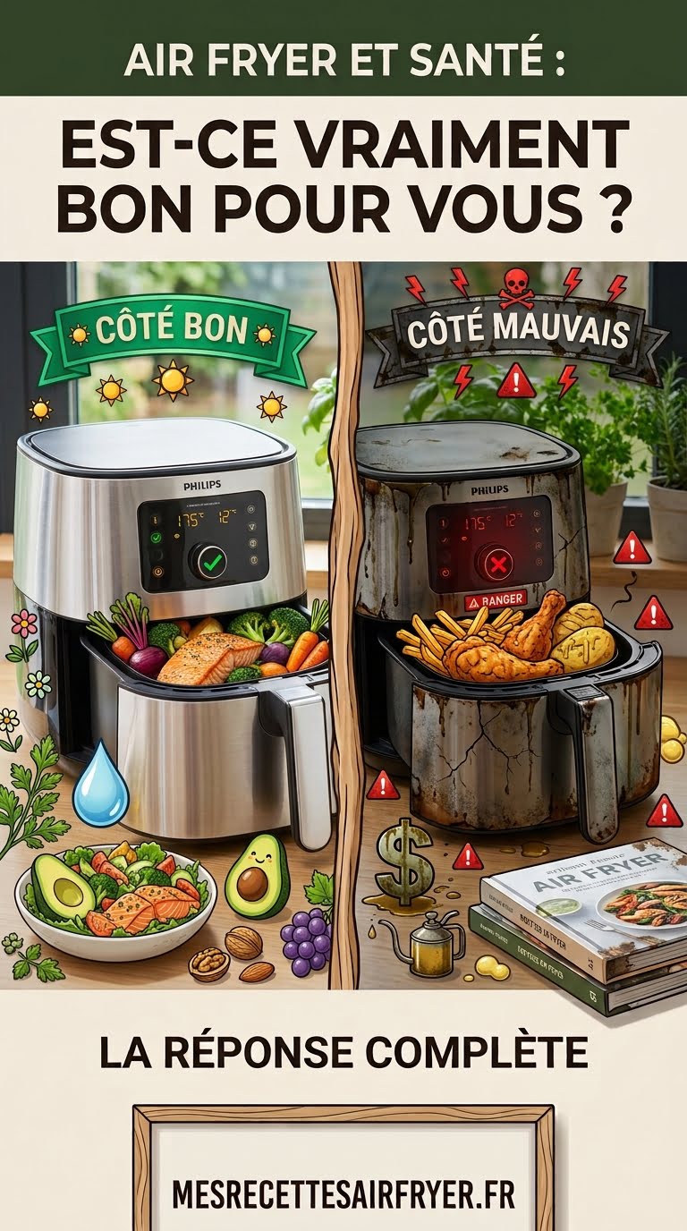 Air Fryer et la Santé : Est-ce Vraiment Bon pour Vous ? La Réponse Complète