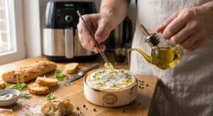 Camembert Rôti au Air Fryer