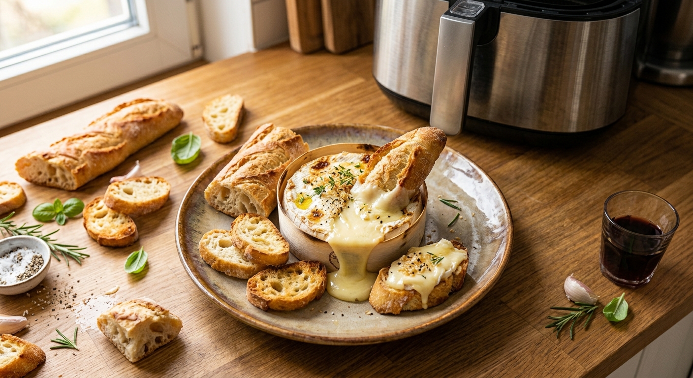 Camembert Rôti au Air Fryer coulant