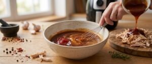 L'effiloché de poulet au Air Fryer