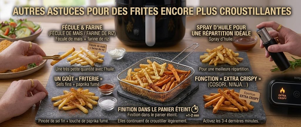 Frites Surgelées Air Fryer : astuces !
