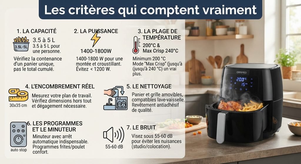 Quel Air Fryer pour une Personne ?