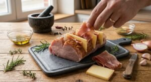 Rôti Orloff au Air Fryer : le classique fromage-jambon en version ultra fondante