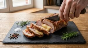 Rôti Orloff au Air Fryer : le classique fromage-jambon en version ultra fondante