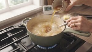 Welsh au Air Fryer : biere