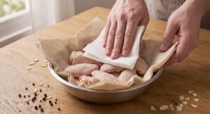 ailes-de-poulet-air-fryer-chicken-wings-ultra-croustillantes-sechage