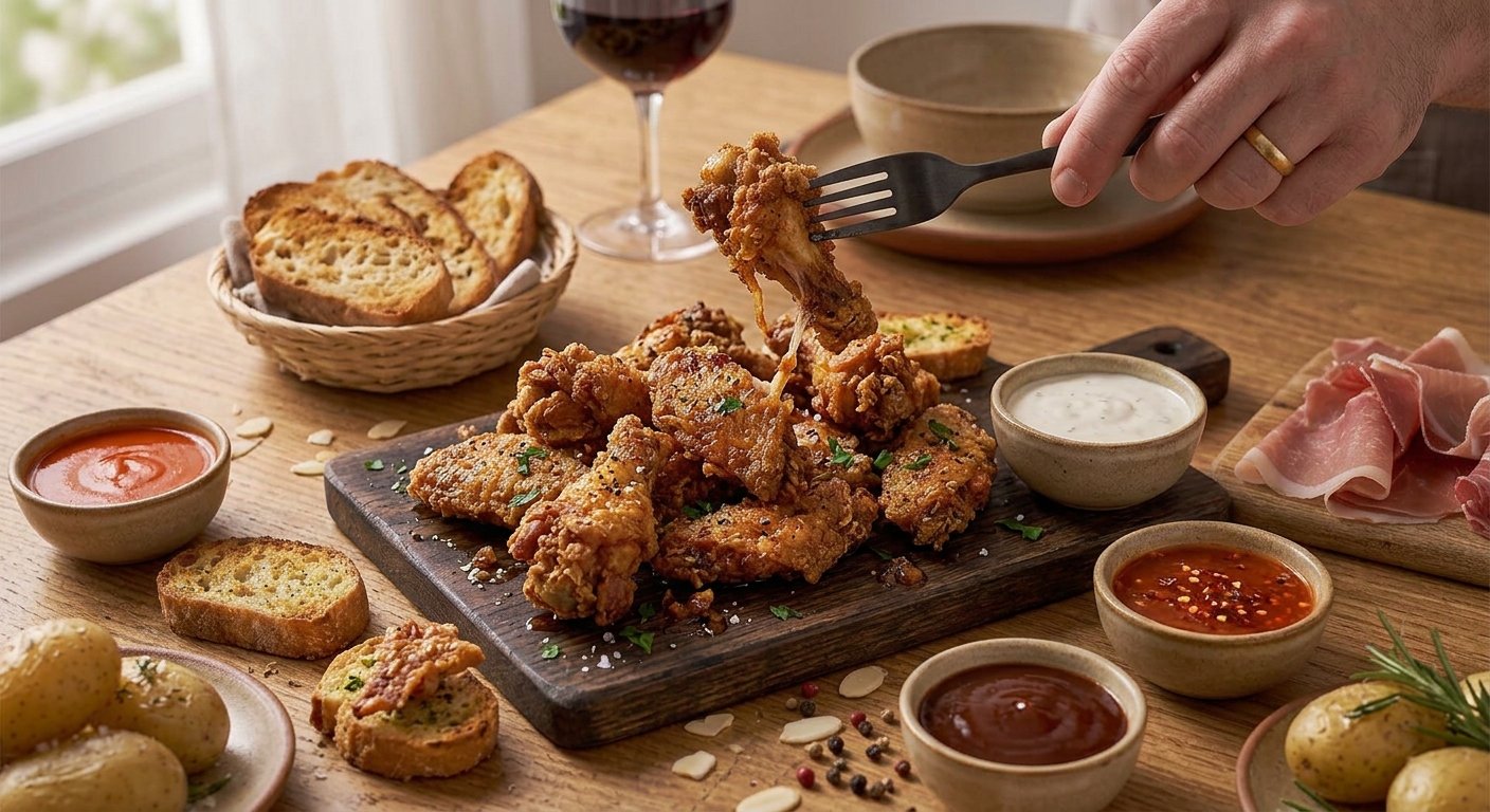 Ailes de Poulet Air Fryer Croustillantes (Chicken Wings)