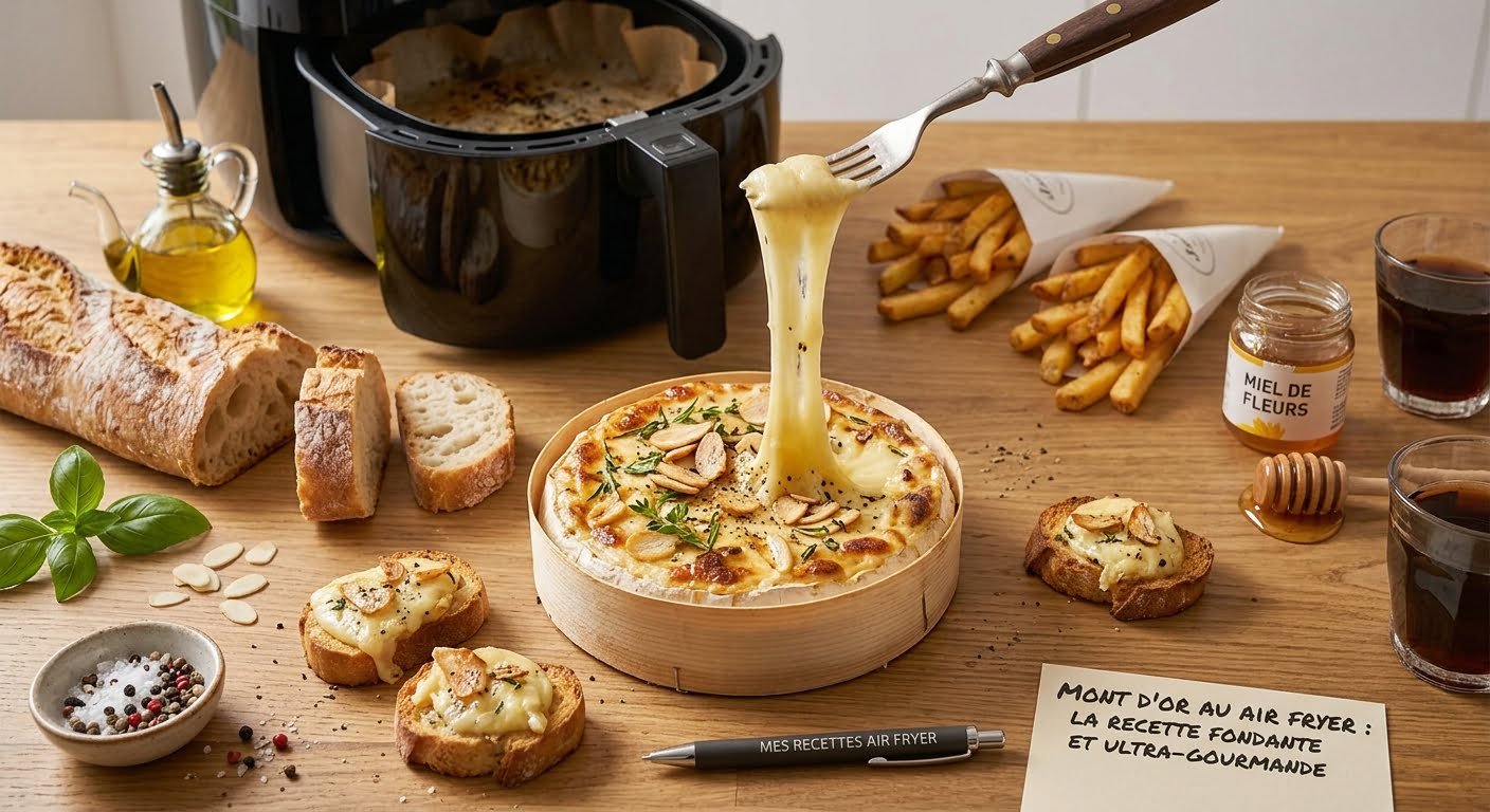 Mont d'Or au Air Fryer : la recette fondante et ultra-gourmande