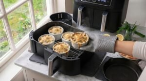 Cassolette de la Mer aux Champignons au Air Fryer