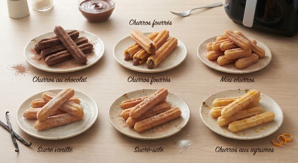 Churros Air Fryer : variantes...