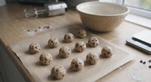 Cookies Air Fryer faire 12 boules de 30-35 gr