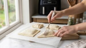 Feuilletés Jambon Fromage au Air Fryer