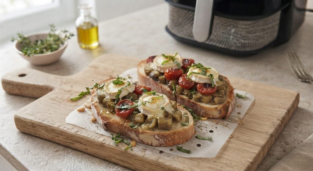 Tartines Provençales au Air Fryer