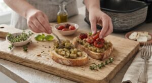 Tartines Provençales au Air Fryer